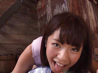 Griechische Nutte bei tollem pov Blowjob mit Oralsex